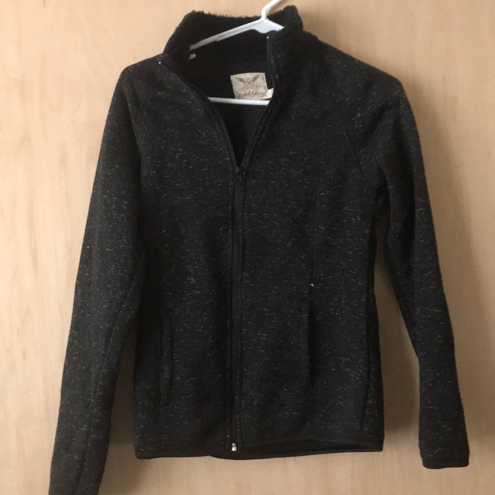 Black zip up